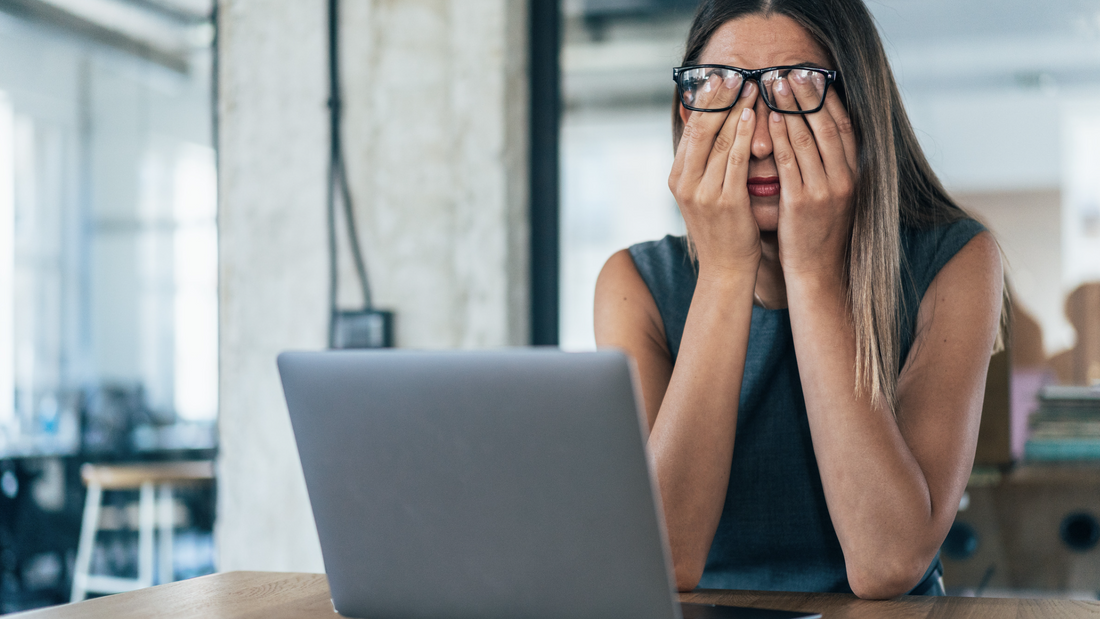 Lack of sleep and eyesight