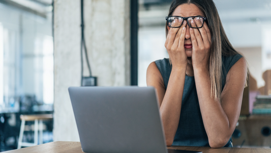 Lack of sleep and eyesight